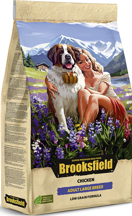 For adult large breed dogs